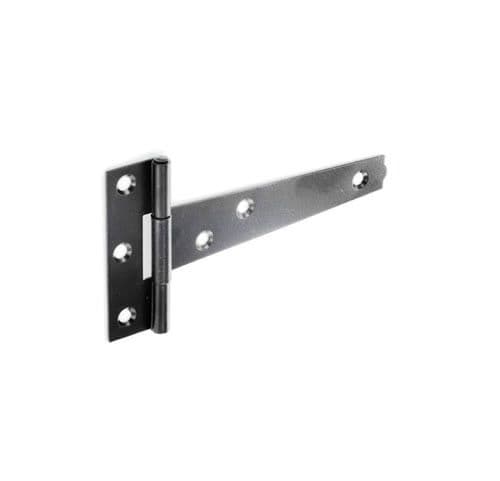 Securit Tee Hinges Light Black - 1.6mm 200mm 8" 10prs