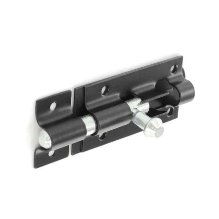 Securit Tower Bolt Black - 75mm