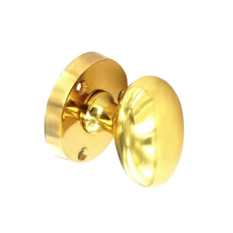 Securit Victorian Oval Mortice Knobs (Pair) - 65mm