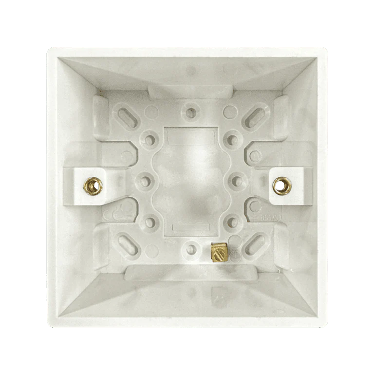 Securlec 1 Gang Pattress Box - 47mm