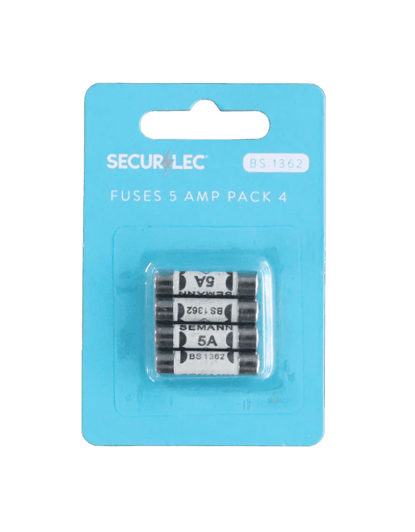 Securlec 5A Fuses - Pack 4