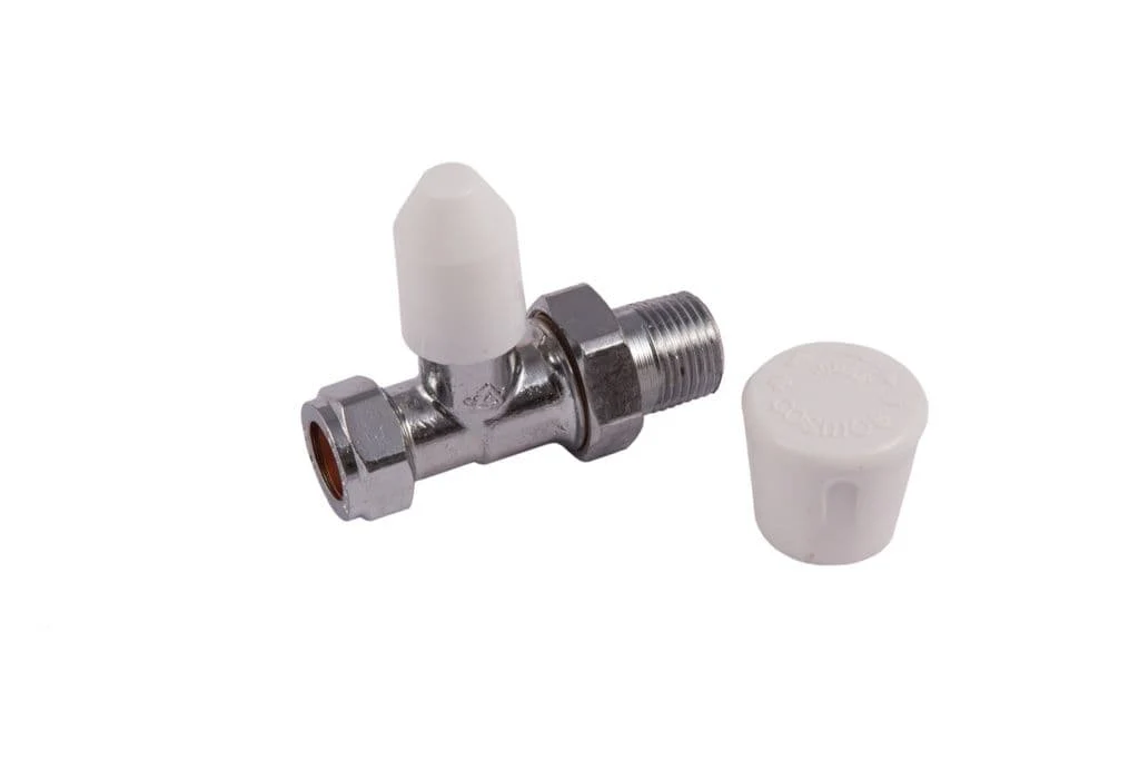 Securplumb C P Straight Radiator  Valve - 15mm