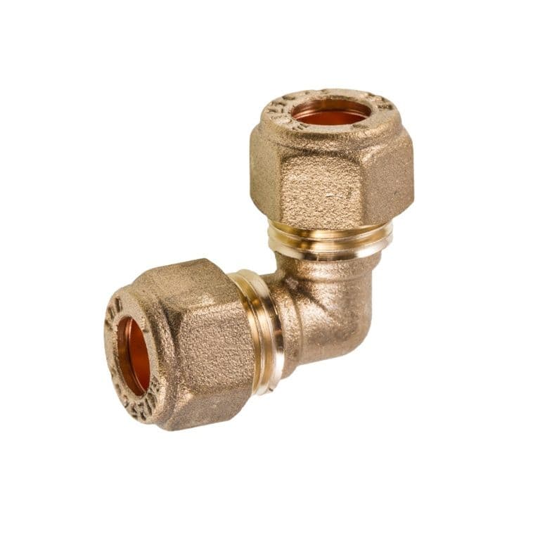 Securplumb Compression Elbow - 22mm