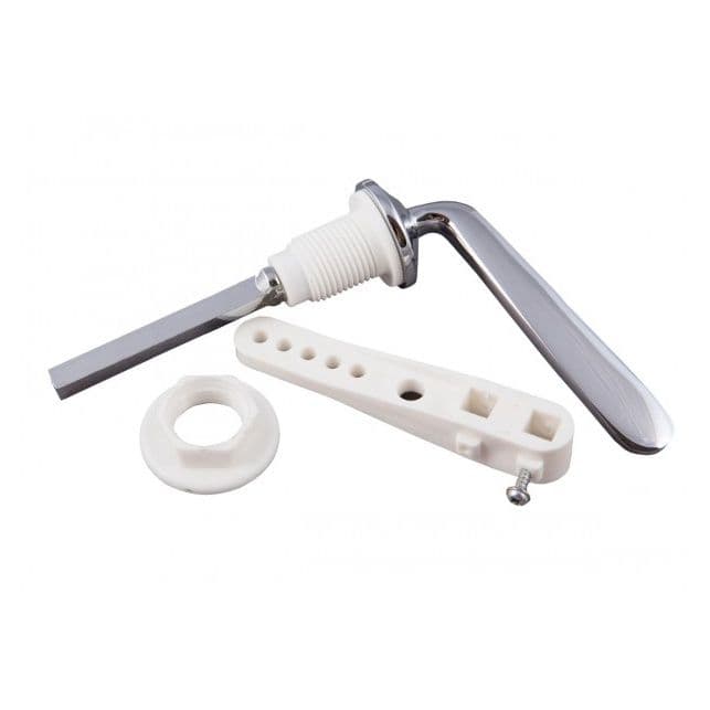 Securplumb L/Level Cistern Handle Pack - Metal