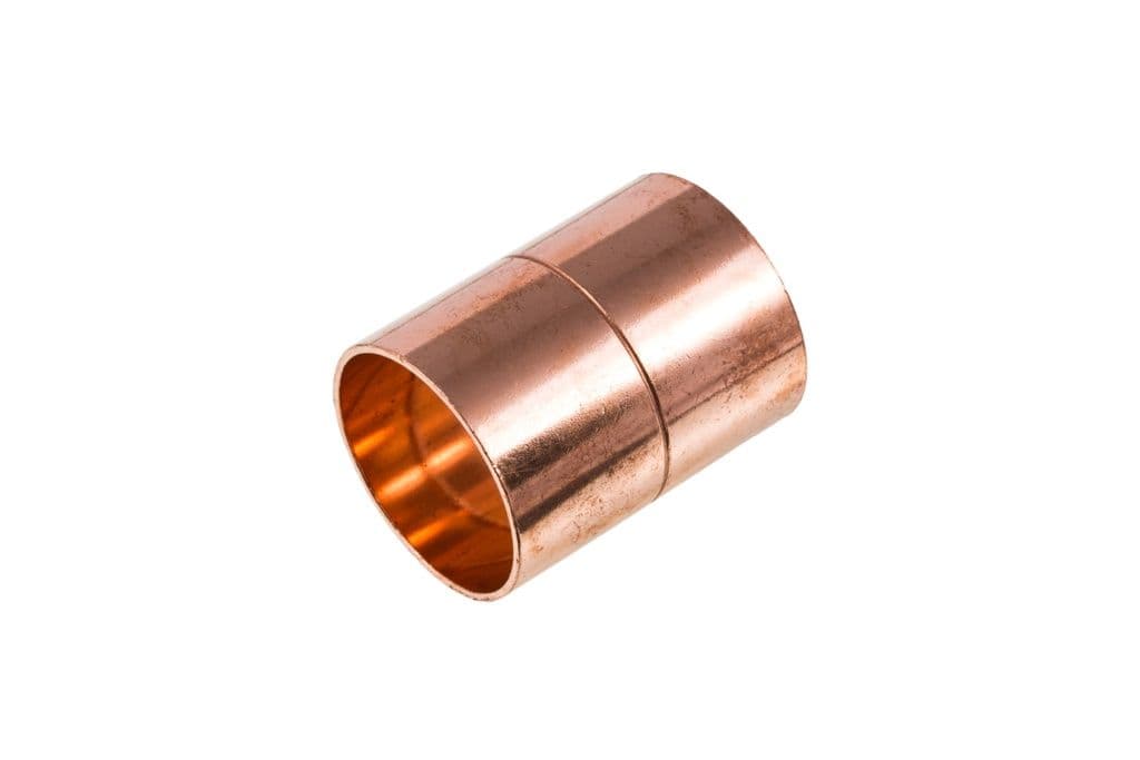 Securplumb WRAS Straight Coupling End Feed - 15mm Pack 10