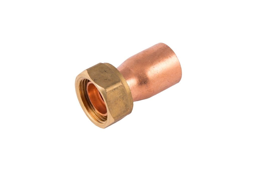 Securplumb WRAS Straight Tap Connector End Feed - 22x3/4 Pack 10