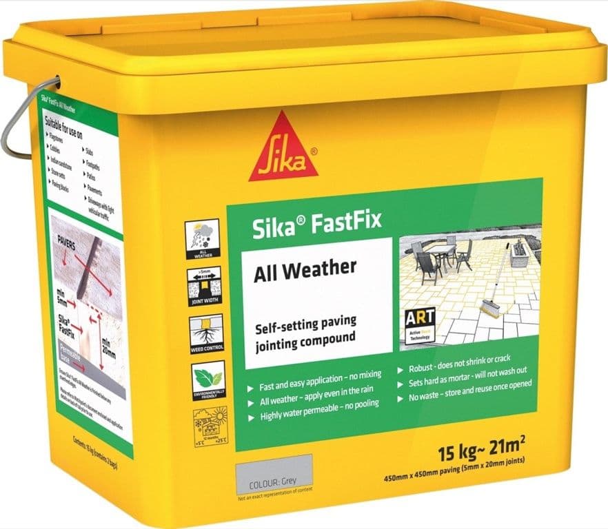 Sika Fastfix All Weather Jointing Compound - Buff - 15kg