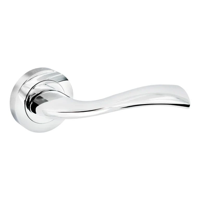Smiths Architectural Aria Handle Chrome Plated - 52mm rose dia.