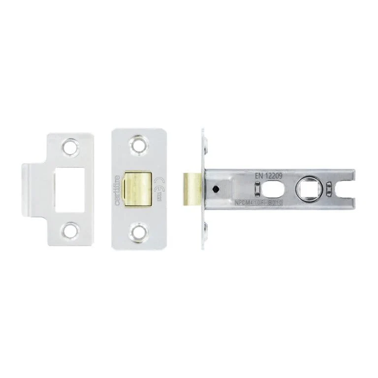 Smiths Architectural Tubular Bolt Thru Latch FD CP - 76mm