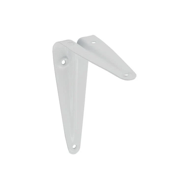 Smiths Ironmongery London Pattern Shelf Bracket - 10 x 8" (250 x 200mm) White Pack 20