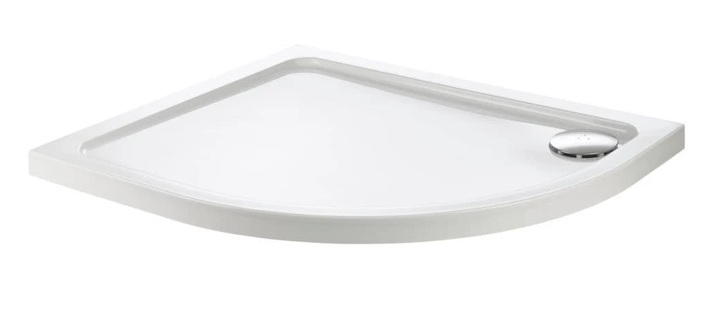 SP Unity Offset Quad Right Hand Stone Resin Shower Tray - 1200 x 800mm