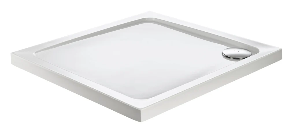 SP Unity White Slim Shower Tray - 760 x 760mm