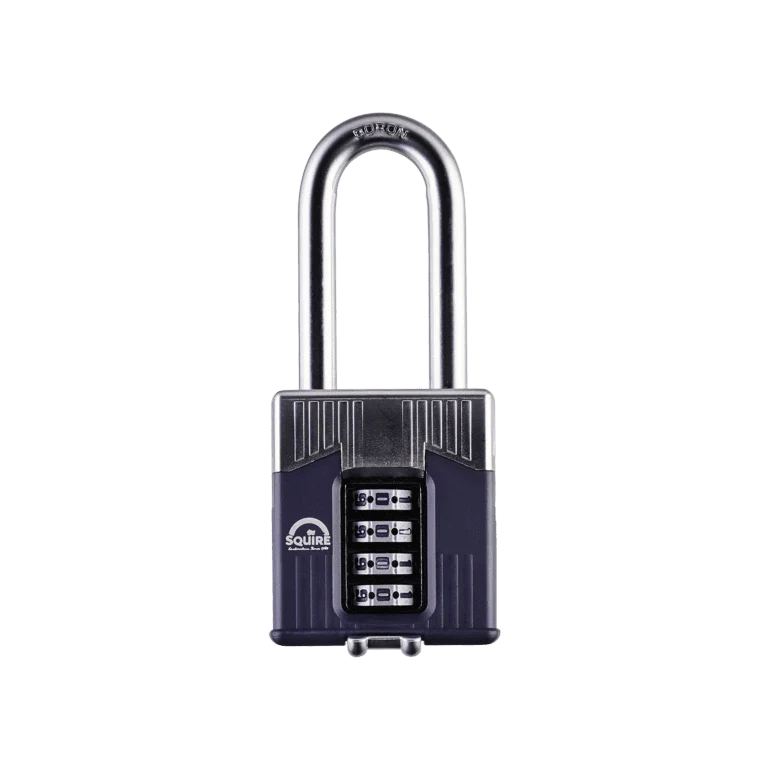 Squire Warrior Combi Padlock - Long Shaft - 2 Keys