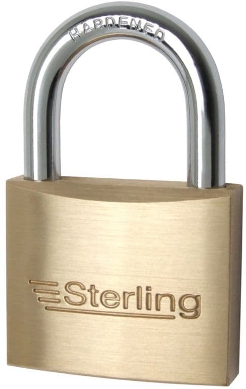 Sterling Economy Brass Padlock - 50mm