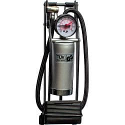 Streetwize Foot Pump Deluxe - Single Barrel