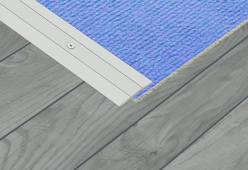SupaDec Aluminium Coverstrip - 25x900