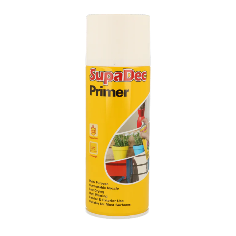 SupaDec White Primer Spray - 400ml