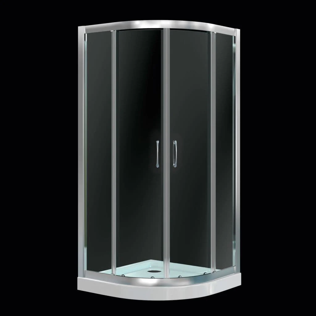 SupaPlumb Twin Sliding Quadrant Door - 1850mm x 900mm