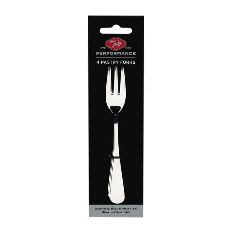 Tala Performance Stainless Steel Pastry Forks - Set Of 4