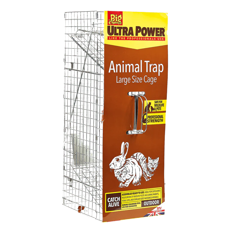 The Big Cheese Animal Trap - Large Size Cage