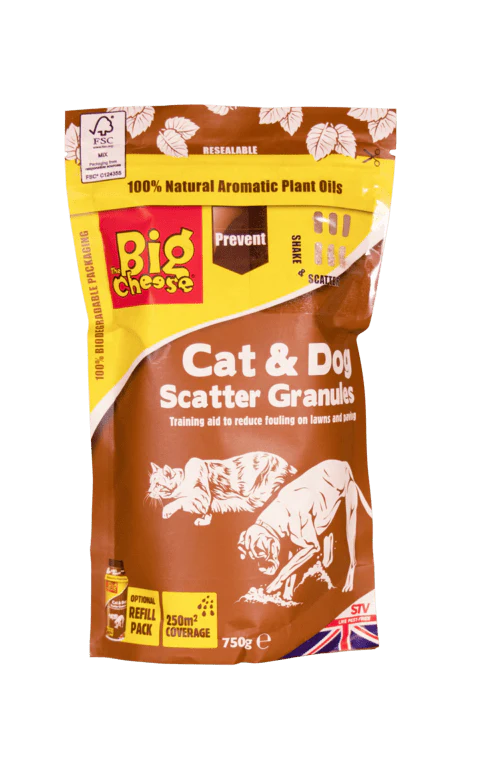 The Big Cheese Cat & Dog Scatter Granules - 750g