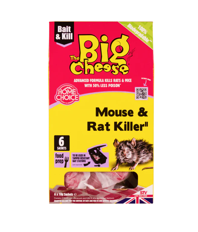 The Big Cheese Rat & Mouse Killer - Pack 6