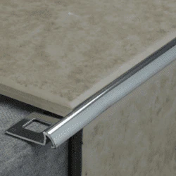 Tile Rite Silver Tile Edging - 2.4m x 10mm