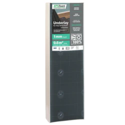 Tile Rite XPS Foam 1mm LVT Underlay - 9.62m2