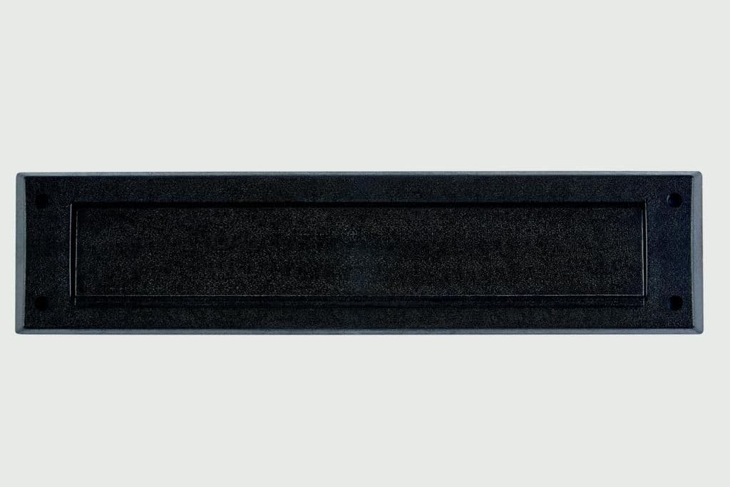 Woodside Letterbox Draught Excluder With Cover - Brown