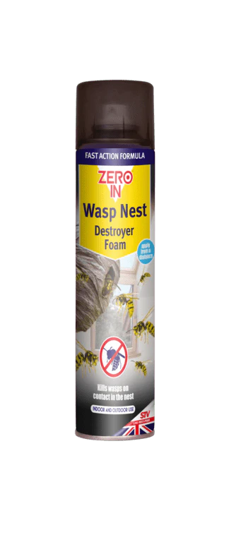 Zero In Wasp Nest Killer Foam - 300ml Aerosol